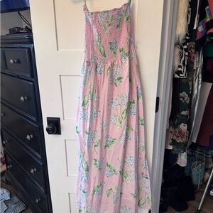 Kiel James Patrick Pink and Green Textured Garment